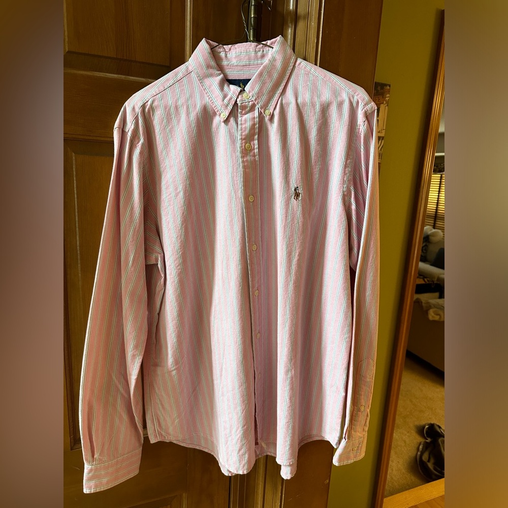 NWT Ralph Lauren Long Sleeve Button Down - Size L